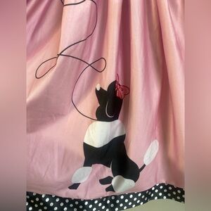 Girls Poodle Skirt Dress 1950s Polka Dot Costume Halloween Party Dress Up